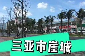 实拍；三亚市崖城，一个被多家房地产开发商看上的城市视频封面