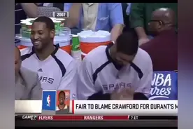 邓肯被克劳福德驱逐！一脸无辜！我和我的小伙伴都惊呆了！笑死！视频封面