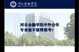 河北金融学院中外合作办学专业简介视频封面