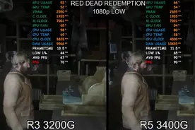 锐龙3代G系列处理器差距大吗？R3 3200G  vs R5 3400G  游戏评测视频封面