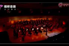 英国皇家爱乐乐团在红色光雾下的演奏《沉思》隔空如世恍若旧年！视频封面