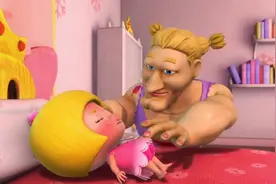 猪猪侠：菲菲醒了肌肉男直接告诉菲菲让他夸奖一下