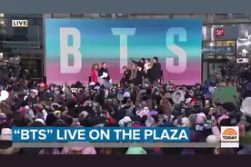 BTS防弹少年团现身纽约宣传新碟视频封面