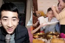 愿赌服输，PK大网红“农村娃宝军哥”失败后，直接剃头视频封面