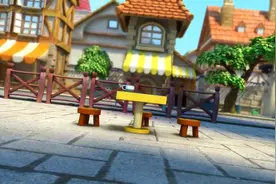 猪猪侠：哇塞猪猪侠他们也太能吃了吧路人看到都惊讶了