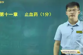 常用单味中药11止血药01止血药的分类，三七、槐花、苎麻根的功效视频封面