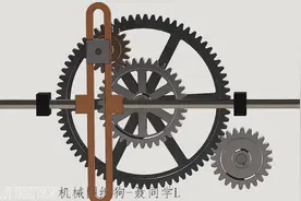 一种改进的苏格兰轭机构，既有直线往复运动又有间歇运动，涨知识视频封面