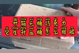 糖人杰：二型糖人开箱无糖巧克力，它升血糖效果怎么样呢？视频封面