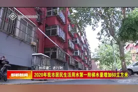 2020年邯郸市居民生活用水第一阶梯水量增加60立方米视频封面