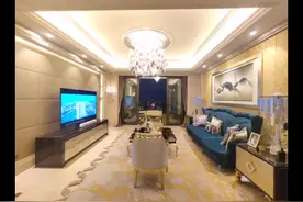 凯旋一号，豪华装饰316平大面积四房三厅三卫布局#幸福里精装修好房推荐 图片