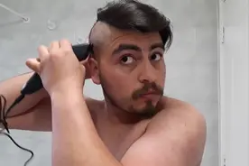 留长发的男生就该这么弄，两边剃光后，清爽却不失帅气！