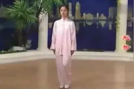 传统武术太极大师拳冠军邱慧芳老师现场演示《24式》养生太极拳图片