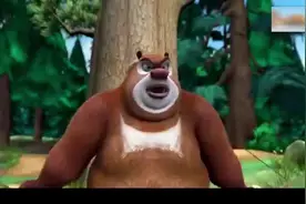 熊出没：熊大减肥成功瘦成一道闪电，上了称还是超重