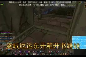 盗贼厄运东开书开箱采药路线
