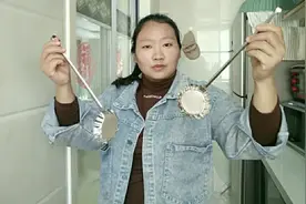 夏姐嘴馋，特地买模具回来做萝卜丝饼，做好外脆里嫩，吃的真爽。