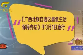 《广西壮族自治区最低生活保障办法》3月1日起施行视频封面