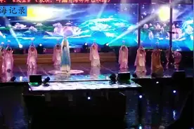 卓扎滩上演 禅舞水上秀图片