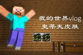 我的世界vlog，向胡子妈妈要史蒂夫新款皮肤