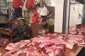 猪肉价格下调，鲁西南有一个著名的水产街，带大家看看肉价和繁华视频封面