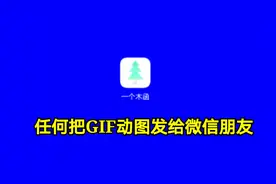 如何把GIF动图发给微信朋友，实用教程一看