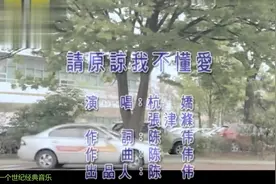 请原谅我不懂爱              杭娇视频封面