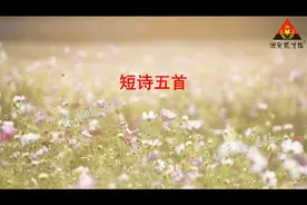 部编语文（九下）3 短诗五首（朗读）