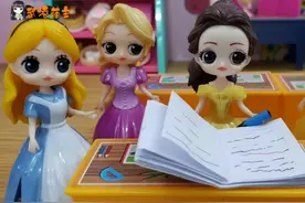 贝儿要是考一百分，妈妈就奖励她一只宠物狗狗，贝儿很认真了哦视频封面