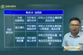 治风剂02平肝熄风药：天麻钩藤颗粒、脑立清丸、松龄血脉康胶囊