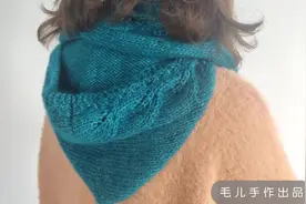 毛儿手作-毛线编织南瓜团棒针编织 连帽围巾 新手教程 1视频封面
