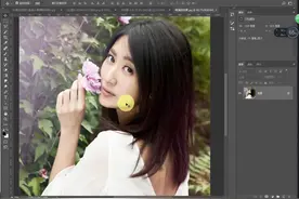 PS如何调出唯美意境的人像风景图