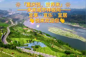 悦来3轻轨换乘站旁品质楼盘，beautiful！！！#幸福里性价比好房推荐 #幸福里好房推荐官 图片