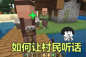 我的世界：mc里如何让村民自愿成为工具人？需要提前做好这些准备视频封面