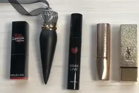 妹子试色圣罗兰口红，死亡芭比粉，一看管体就能看出来是假的视频封面