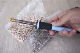 电烙铁改塑料袋封口工具，效果还可以哦！视频封面