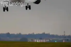 没有那么美好 机场视角看哪些危险的降落 为机长点赞视频封面