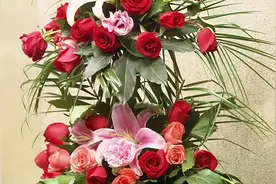 前女友结婚，小伙不敢去参加她的婚礼，让个小女孩默默送花祝福她