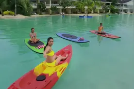 韩国美女李成敏(克拉拉)的美丽瑜伽，带你领略沙滩瑜伽的惬意视频封面