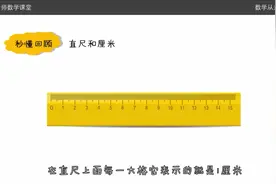 【三年级上册】毫米的认识，普通刻度尺上的单位就只有这么多啦