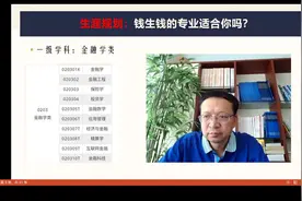 金融学专业的生涯规划，有三种工作岗位，须三种学业规划视频封面