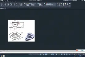 CAD2020视频教程 简单机械零件图绘制视频封面