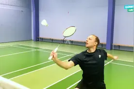 羽球教学 桃田贤斗式假推真放假动作讲解，原来羽毛球也有假动作