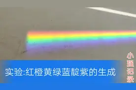 三棱镜分光实验，眼见为实:神奇的实验！视频封面