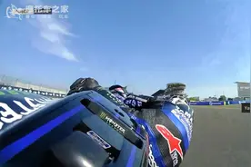 雅马哈车手极限压弯，磨膝磨肘都不算狠，这个都快磨头盔了视频封面