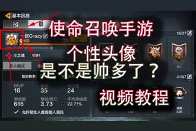 使命召唤手游怎么换头像？个性自定义头像教程看这苹果安卓都可以