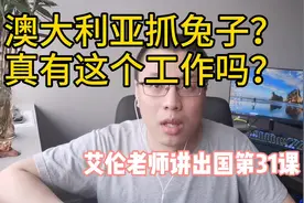 去澳大利亚打工，真有抓兔子这个工作吗？别天真了视频封面