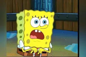 派大星思考过度，一下老了三十岁，章鱼哥又被雷劈了