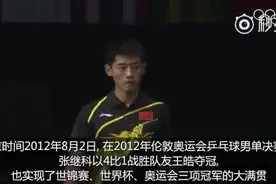 乒乓球史上最快大满贯，张继科用时445天视频封面