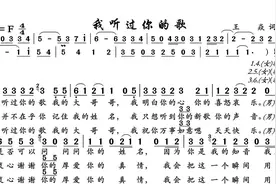 动态谱-我听过你的歌图片