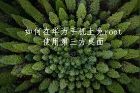 华为手机如何免root使用第三方桌面