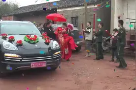 江西农村兵哥哥娶媳妇，新娘是湖南的，请假来接亲了视频封面